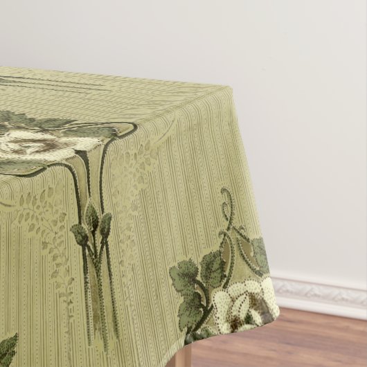 Nappe Arts & Artisanat, Style de mission Modèle floral b (In Situ)