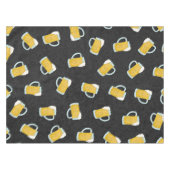 Nappe Artsy Modern Yellow Black Watercolor Beer Stein (Devant (Horizontal))