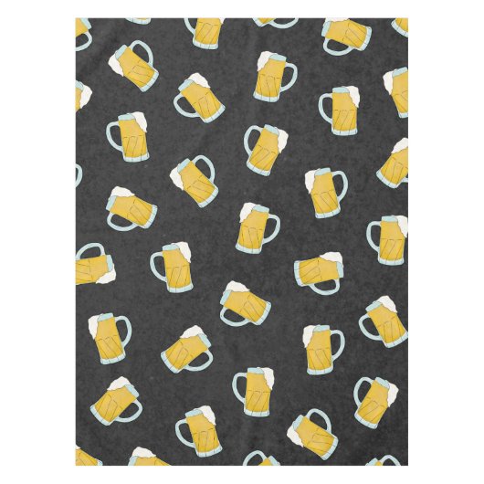 Nappe Artsy Modern Yellow Black Watercolor Beer Stein (Devant)