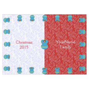 Nappe Arubéen Ange Cheveux Noirs Rouge Blanc Personnalis