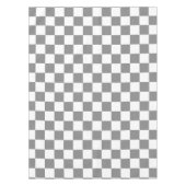Nappe Ash Grey White Checkered Check Pattern (Devant)