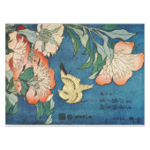 Nappe ASIATIQUE de PIVOINES (Devant (Horizontal))