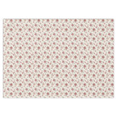 Nappe Assez Chic Rouge Crème Florale Mariage (Devant (Horizontal))