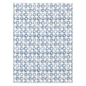 Nappe Assiettes Bleues et Blanches Chinoiserie (Devant)
