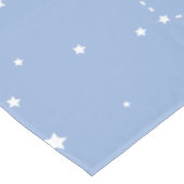 Nappe Astrologie Pastel Bleu Étoiles Constellation  (Angle)