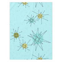 Nappe atomique bleue de Starbursts des oeufs de