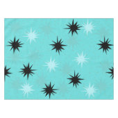 Nappe atomique de Starbursts de turquoise (Devant (Horizontal))