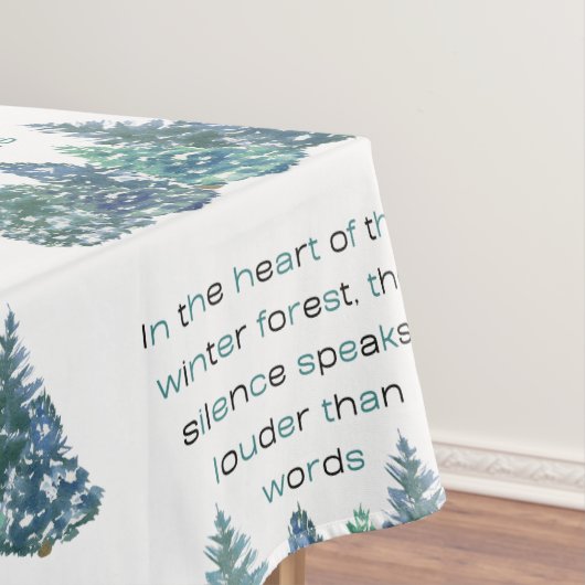 Nappe Au Coeur De La Forêt D'Hiver (In Situ)