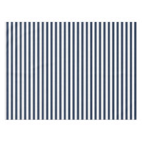Nappe audacieuse de rayure de bleu marine et de