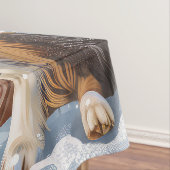 Nappe Australian Shepherd Winter Wonderland Noël (In Situ)