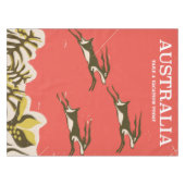 Nappe Australie impression vacances vintage (Devant (Horizontal))