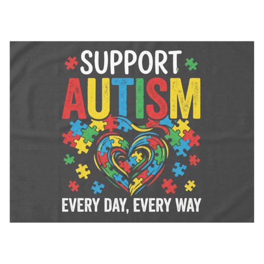 Nappe Autism awareness (Devant (Horizontal))