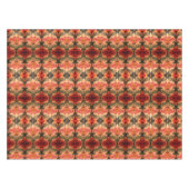 Nappe Automne Automne Art Nouveau Floral Orange Vert (Devant (Horizontal))