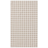 Nappe Automne automne Brown Taupe Plaid Motif (Devant)