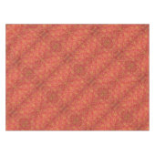 Nappe Automne automne Fleurs jaunes sur Orange | (Devant (Horizontal))