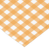 Nappe Automne Automne Orange Plaid Motif (Angle)