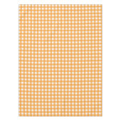 Nappe Automne Automne Orange Plaid Motif (Devant)