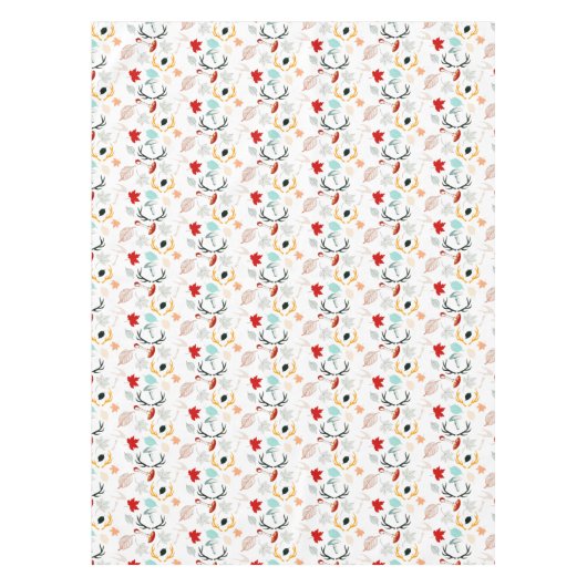 Nappe Automne Boho Feuilles Automne Forêt (Devant)