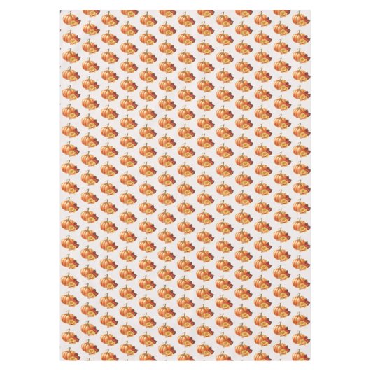 Nappe Automne Citrouille Tablecloth (Devant)