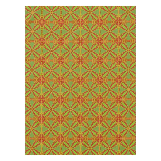 Nappe Automne Couleurs automne Conception géométrique Ab (Devant)