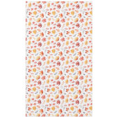 Nappe Automne Feuilles Terracotta Brown Boho Motif (Devant)