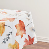Nappe Automne Feuilles Terracotta Brown Boho Motif (In Situ)