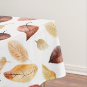 Nappe Automne Feuilles Terracotta Brown Boho Motif (In Situ)