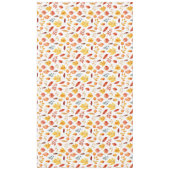 Nappe Automne Feuilles Terracotta Brown Boho Motif (Devant)