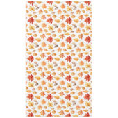 Nappe Automne Feuilles Terracotta Brown Boho Motif (Devant)