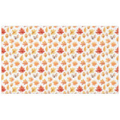 Nappe Automne Feuilles Terracotta Brown Boho Motif (Devant (Horizontal))