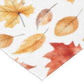 Nappe Automne Feuilles Terracotta Brown Boho Motif (Angle)