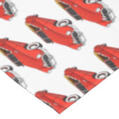Nappe Automobile classique rouge 1948 (Angle)