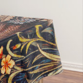 Nappe AUTUMN FOREST ANIMALS Haricots, faisan, Brown Flor (In Situ)