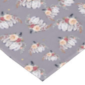 Nappe Autumn purple pumpkin gray floral watercolor  (Angle)