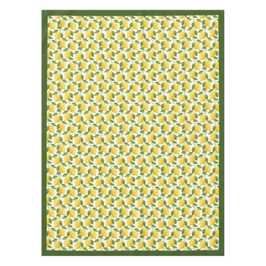 Nappe aux citrons clairs (Devant)