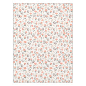 Nappe aux Coquelicots Rouges de Style Nordique (Devant)