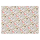 Nappe aux Écureuils et Champignons (Devant (Horizontal))
