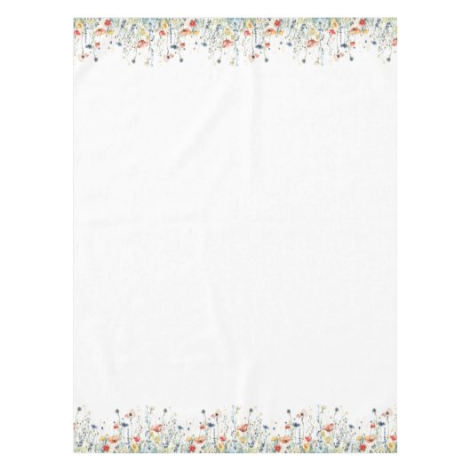 Nappe aux fleurs sauvages vibrantes (Devant)