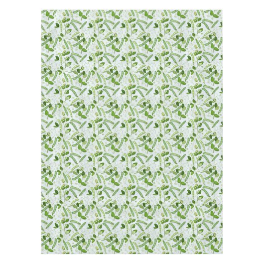 Nappe aux petits pois verts (Devant)