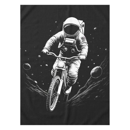 Nappe Aventure spatiale de vélo d'astronaute cosmique (Devant)