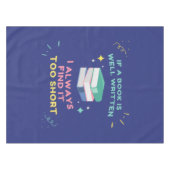 Nappe Avid Reader I - Citation Jane Austen (Devant (Horizontal))