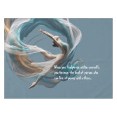 Nappe Avion Air Yoga Instructeur Pilates Fitness (Devant (Horizontal))