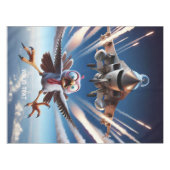 Nappe Avion de combat Turquie mignonne Imaginaire (Devant (Horizontal))