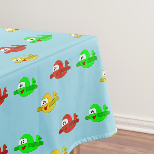 Nappe Avion joyeux de Kawaii (In Situ)