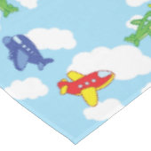Nappe Avions et Jets mignons 1ère fête d'anniversaire (Angle)