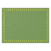 Nappe Avocado mignonne première table d'anniversaire (Devant (Horizontal))