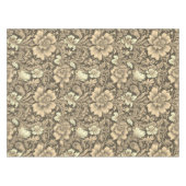 Nappe Awesome Vintage Sepia Floral Pattern  (Devant (Horizontal))
