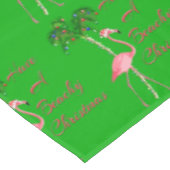 Nappe Ayez Un Flamant rose De Noël De Plage (Angle)