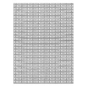 Nappe Aztec Boho (Devant)