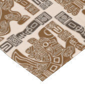 Nappe Aztec Eagle Guerrier Tribal Art antique (Angle)